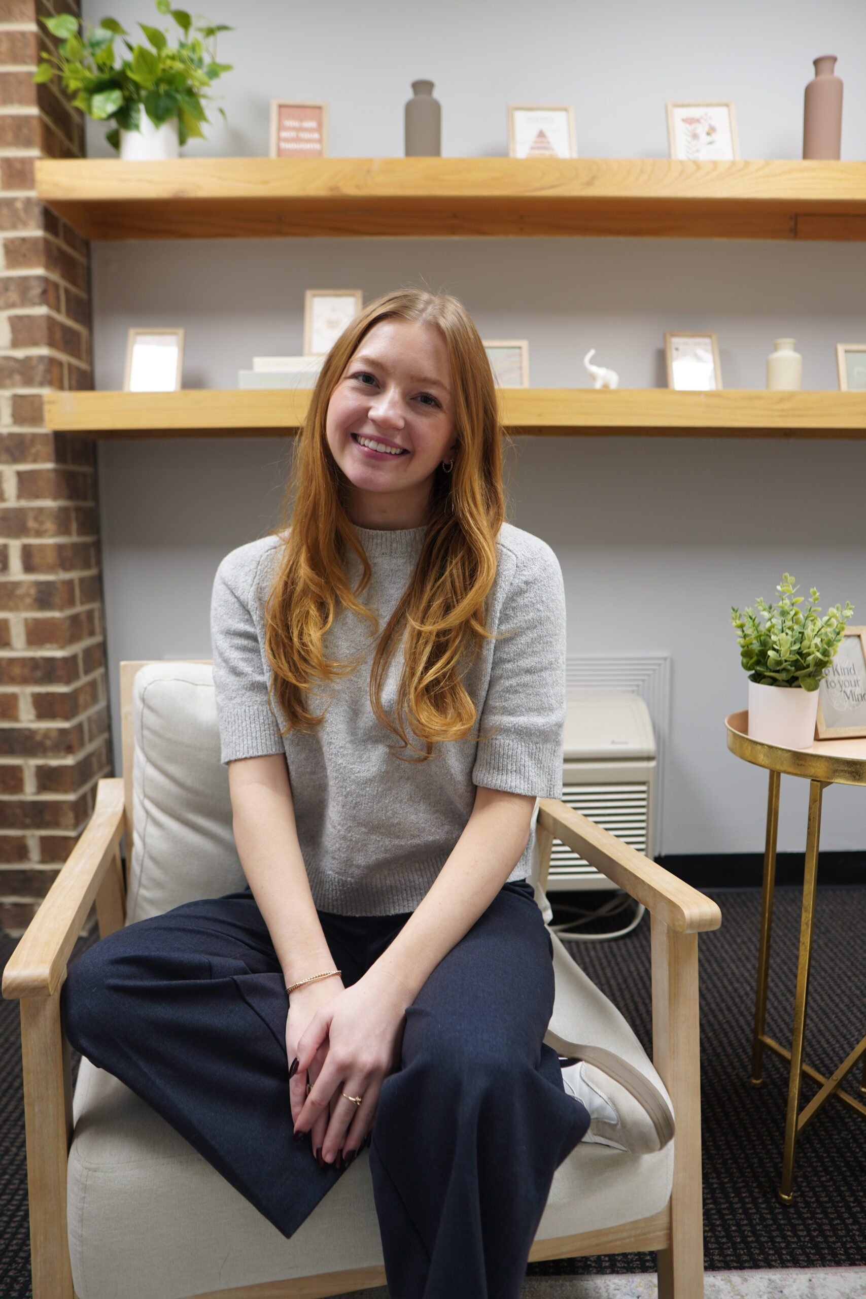 Professional headshot of Essie Bent, LPC-R, resident in counseling. Specialist in therapy for LGBTQ+ and BIPOC communities. Virtual therapy in Virginia.