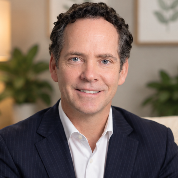 Professional headshot of Andrew Morton, MEd, resident in counseling. Specialist in therapy for life transitions, trauma, PTSD, anxiety, and depression. Virtual and in-person in-office therapy in Burke, Fairfax Station, Virginia.