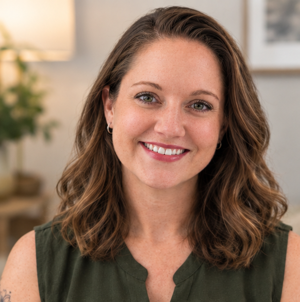 Professional headshot of Kim Rippy, LPC, trauma specialist offering EFIT therapy for trauma, therapy for complex trauma, and therapy for anxiety in Burke, Virginia. Clinicial Supervisor for licensed residents in counseling and residents in family and marriage therapy