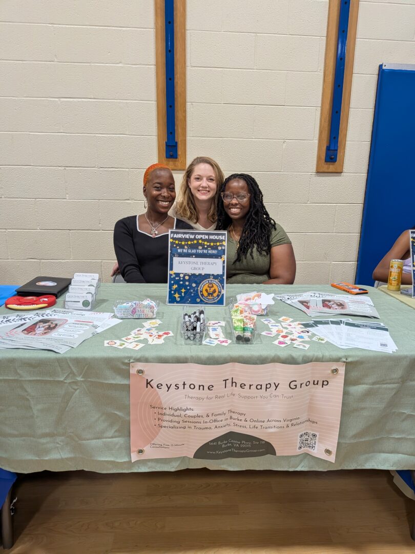 Essence, Kim, and Essie at the Welcome Back BBQ at Fairview Elementary School in Burke, VA | August 2026